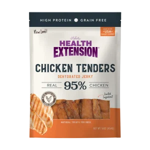 Health Extension Chicken Teners Jerky Orange 16 oz