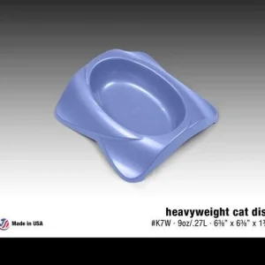 Heavyweight Dish For Cats 6.75x6.5x1.75