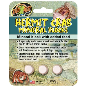 Hermit Crab Mineral Blocks