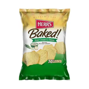 Herr's Baked Sour Cream & Onion Potato Crisps 7 oz.