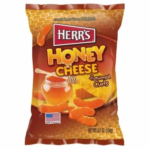 Herr's Honey Cheese Flavored Curls 6.5 oz.