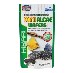 Hikari USA Algae Wafers Sinking Wafer Fish Food, 2.2 lb, Mini