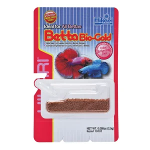 Hikari USA Betta BioGold Pellets Fish Food, 0.088 oz