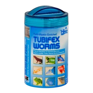 Hikari USA BioPure Tubifex Worms Freeze-Dried Fish Food 0.78 oz