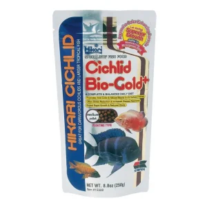 Hikari USA Cichlid BioGold Pellet Fish Food, 8.8 oz, Medium