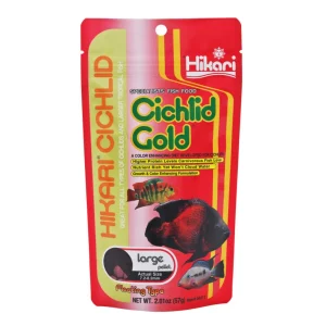 Hikari USA Cichlid Gold Pellets Fish Food, 2 oz, Large