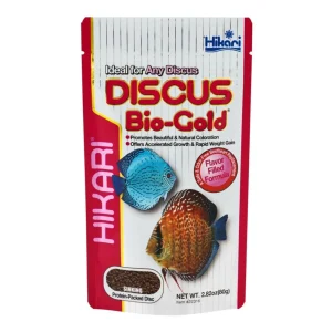 Hikari USA Discus BioGold Sinking Pellets Fish Food 2.82 oz