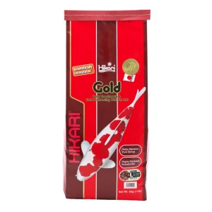 Hikari USA Gold Color Enhancing Pellet Fish Food for Koi and Pond Fishes, 11 lb, Large