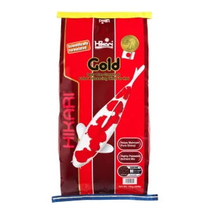 Hikari USA Gold Color Enhancing Pellet Fish Food for Koi and Pond Fishes, 22 lb, Medium