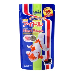 Hikari USA Goldfish Staple Floating Pellets Fish Food 3.5 oz, Baby