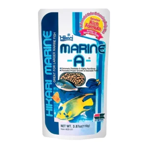 Hikari USA Marine A Pellets Slow Sinking Fish Food 3.87 oz
