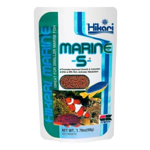 Hikari USA Marine Small Pellets Slow Sinking Fish Food 1.76 oz