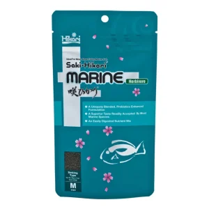 Hikari USA SakiHikari Marine Herbivore Pellets Fish Food 3.17 oz, Medium