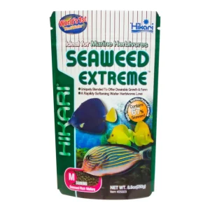 Hikari USA Seaweed Extreme Wafer Fish Food, 3.16 oz, Medium