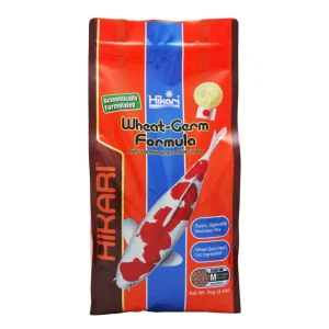Hikari USA WheatGerm Floating Pellet Fish Food for Koi, Goldfish and Other Pond Fishes, 4.4 lb, Medium