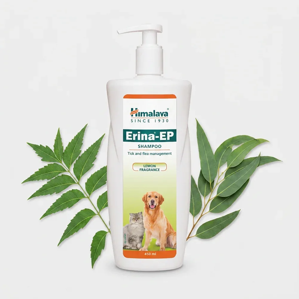 Himalaya Erina EP Tick and Flea Shampoo for Dogs and Cats - Image 2