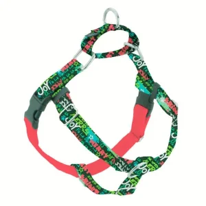 Holiday Graffiti Freedom No-Pull Dog Harness – EarthStyle
