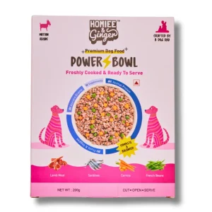 Homiee & Ginger Power Bowl Surf & Turf Fresh Food for Dogs