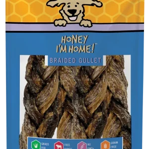 Honey Dog Buffalo Braided Gullet (3.53oz)
