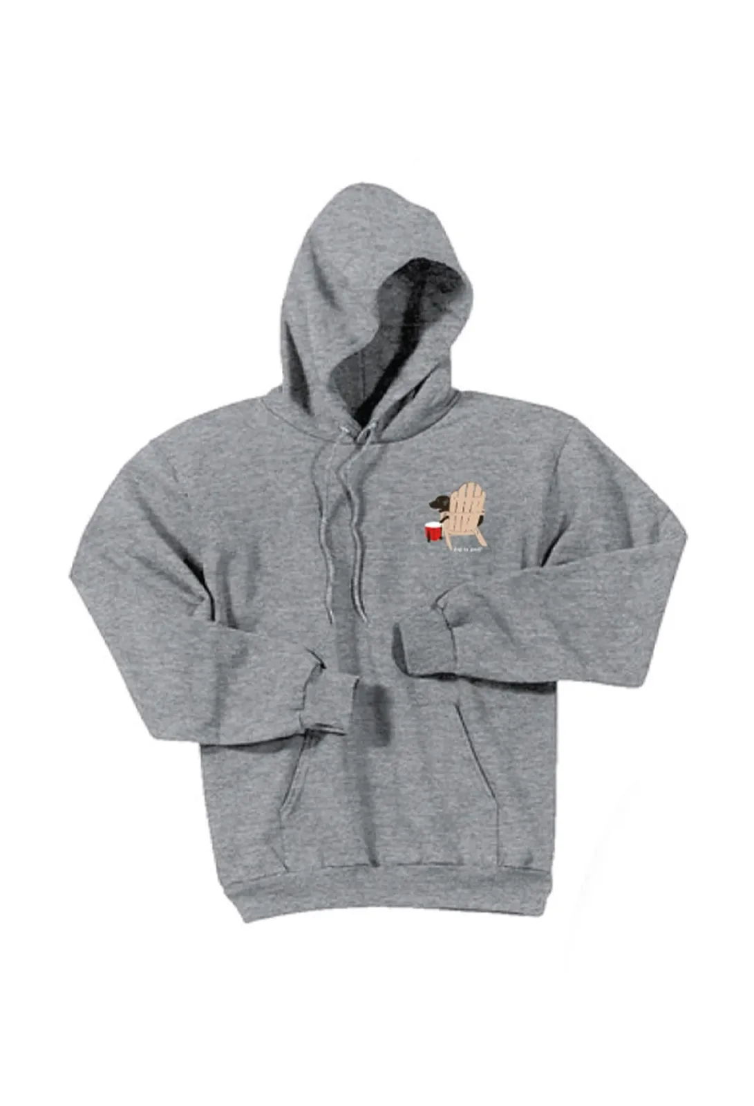 Hoodie: Never Drink Alone - Image 2