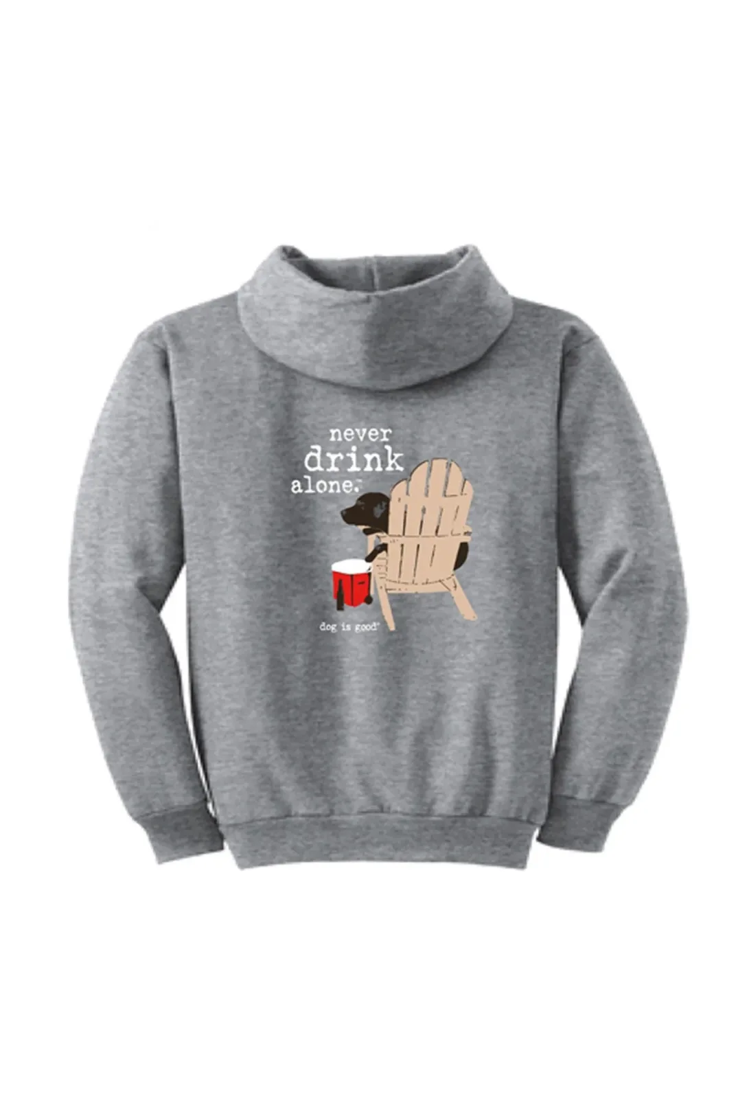 Hoodie: Never Drink Alone