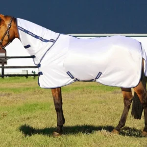 Horse Fly Sheet - TuffRider Sport Mesh Combo Neck Fly Protection Blanket with UV Protection