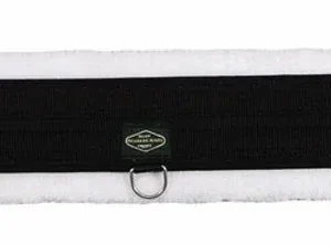 Horse Girth - Henri de Rivel Synthetic Fleece Girth with Stainless Steel Hardware for Hunter/Jumper