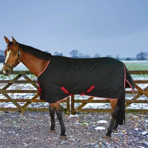 Horse Turnout Blanket - TuffRider Optimum 1680D Outer Armour Medium Weight 220 g Thermo Manager Standard Neck Winter Blanket