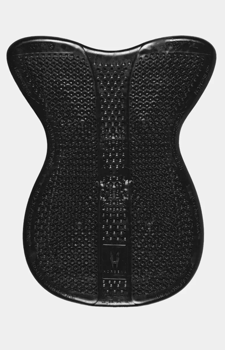 Horsena Regular Gel Pad (8 mm) with Full Eco-Sheepskin_ Dressage-Black - Image 2
