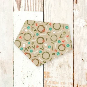 "Howlidays" Dog Bandana