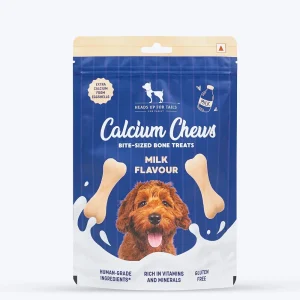 HUFT Gluten Free Bite Sized Calcium Milk Bone Chew Dog Treats