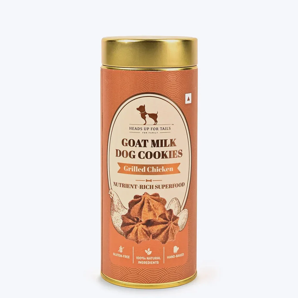 HUFT Gluten Free Goat Milk & Grilled Chicken Cookie Dog Treats