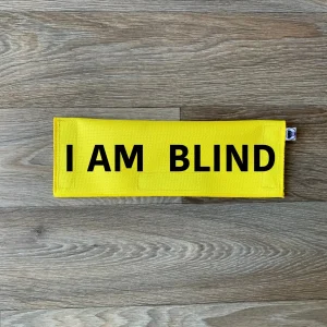 I Am Blind Leash Flag