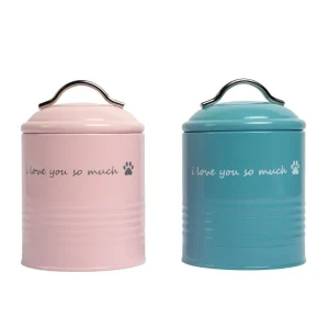 "I Love You So Much" Dog Treat Canister Gift Set