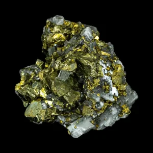 Iceland Spar with Chalcopyrite
