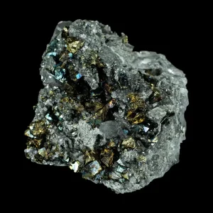 Iceland Spar with Chalcopyrite