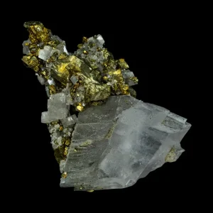 Iceland Spar with Chalcopyrite