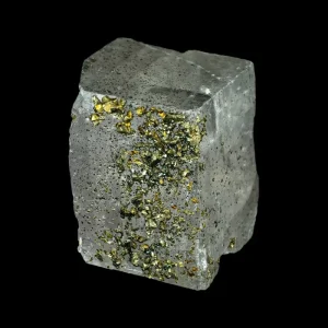 Iceland Spar with Chalcopyrite