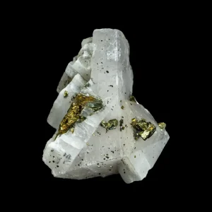 Iceland Spar with Chalcopyrite