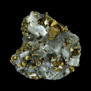 Iceland Spar with Chalcopyrite