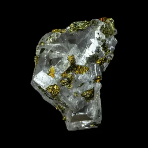 Iceland Spar with Chalcopyrite