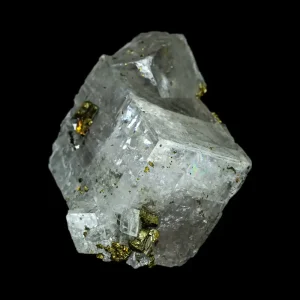 Iceland Spar with Chalcopyrite