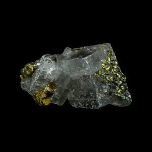 Iceland Spar with Chalcopyrite