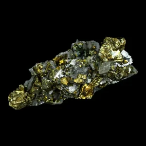 Iceland Spar with Chalcopyrite