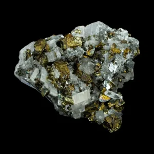 Iceland Spar with Chalcopyrite