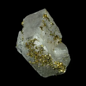 Iceland Spar with Chalcopyrite