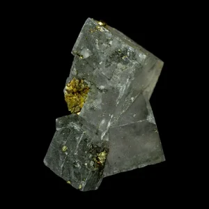 Iceland Spar with Chalcopyrite