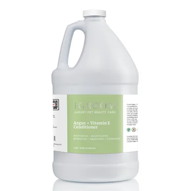 iGroom Argan + Vitamin E Moisturizing Conditioner, 1 Gallon