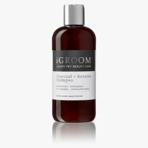 iGroom Charcoal Plus Keratin Shampoo for Dogs and Cats