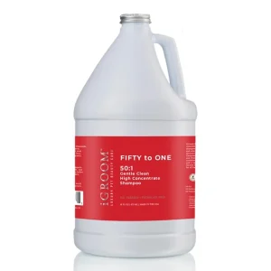iGroom Fifty to One (50:1) Gentle Clean High Concentrate Shampoo, 1 Gallon